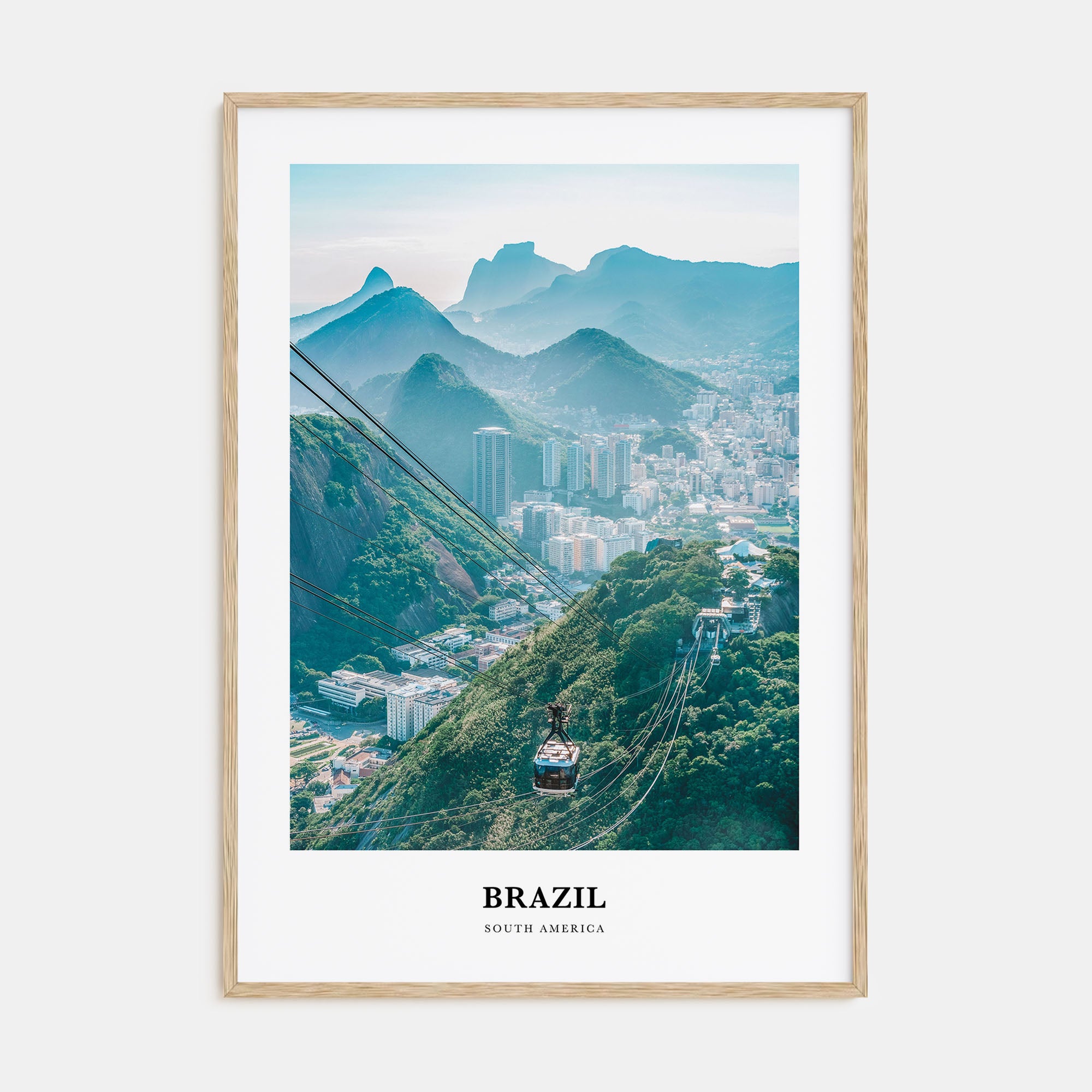 Brazil Portrait Color No 1 Poster