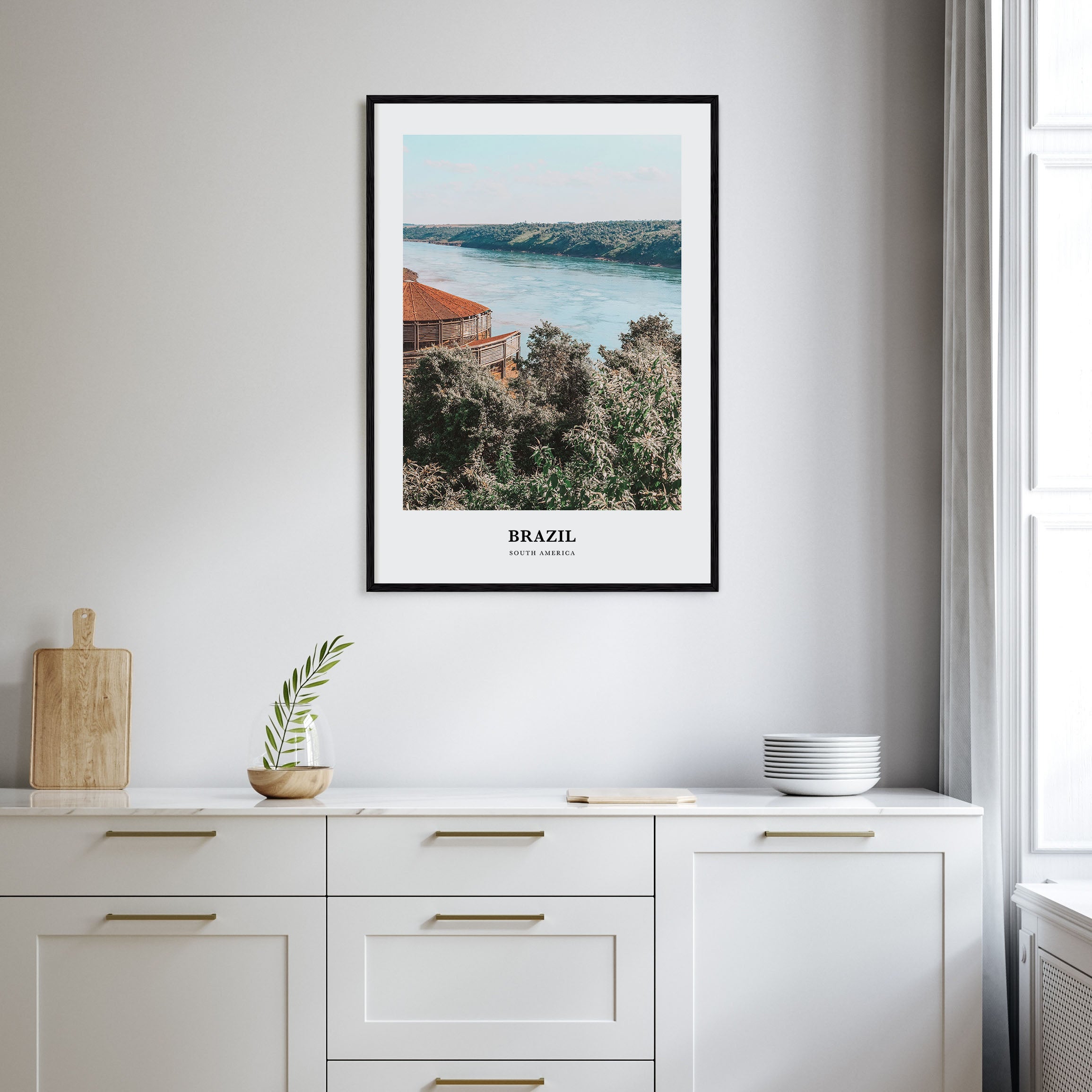 Brazil Portrait Color No 2 Poster