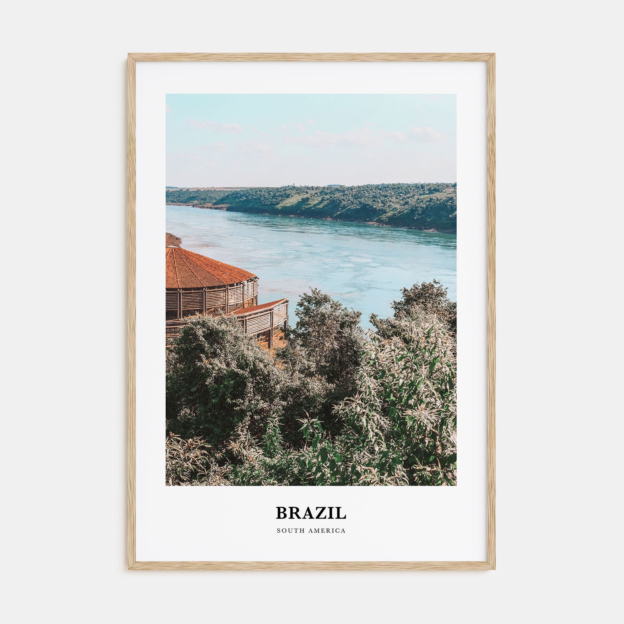 Brazil Portrait Color No 2 Poster
