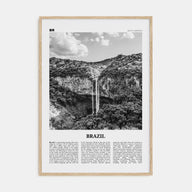 Brazil Travel B&W No 2 Poster