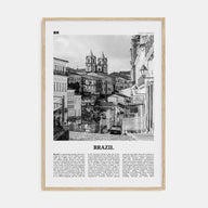 Brazil Travel B&W No 3 Poster