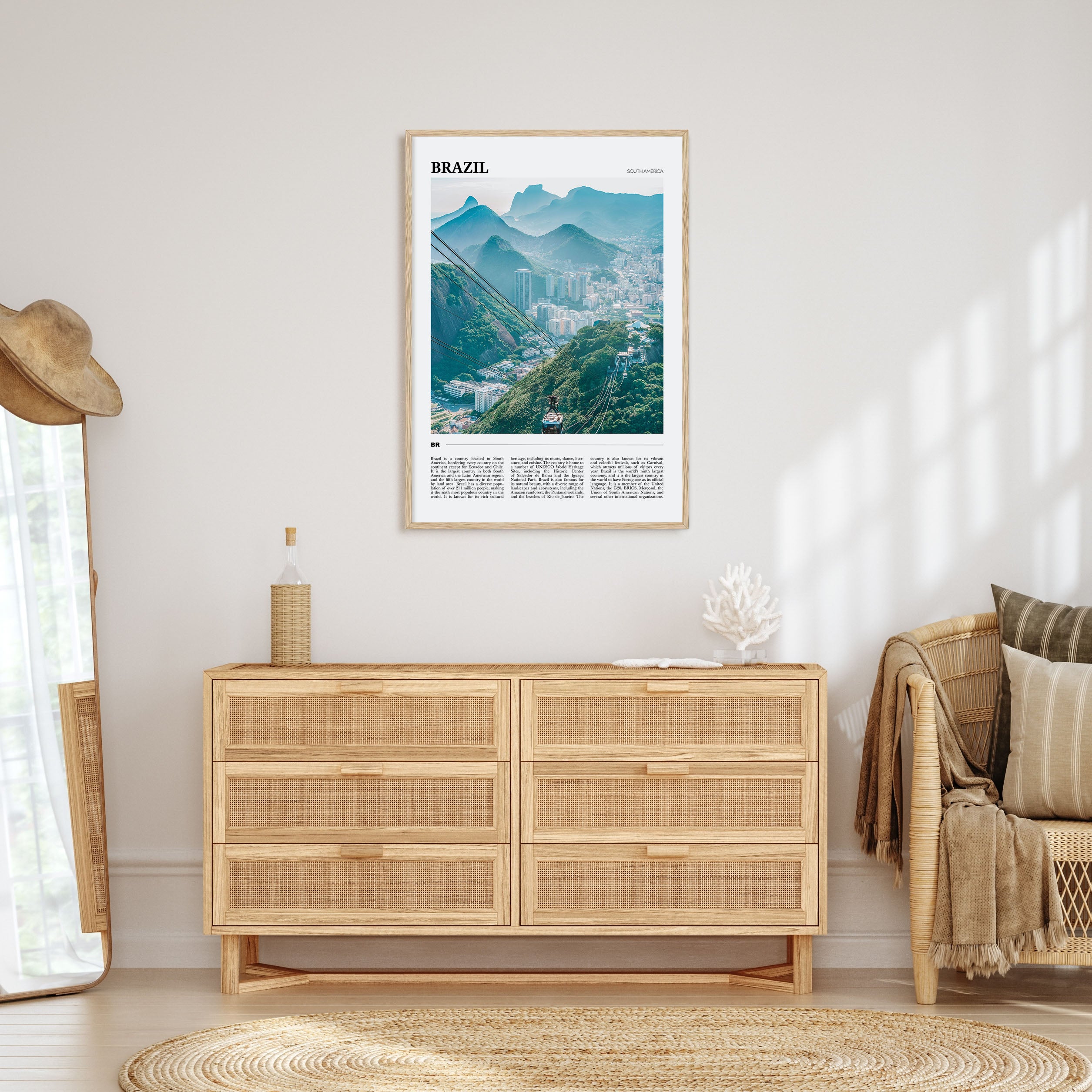 Brazil Travel Color No 1 Poster