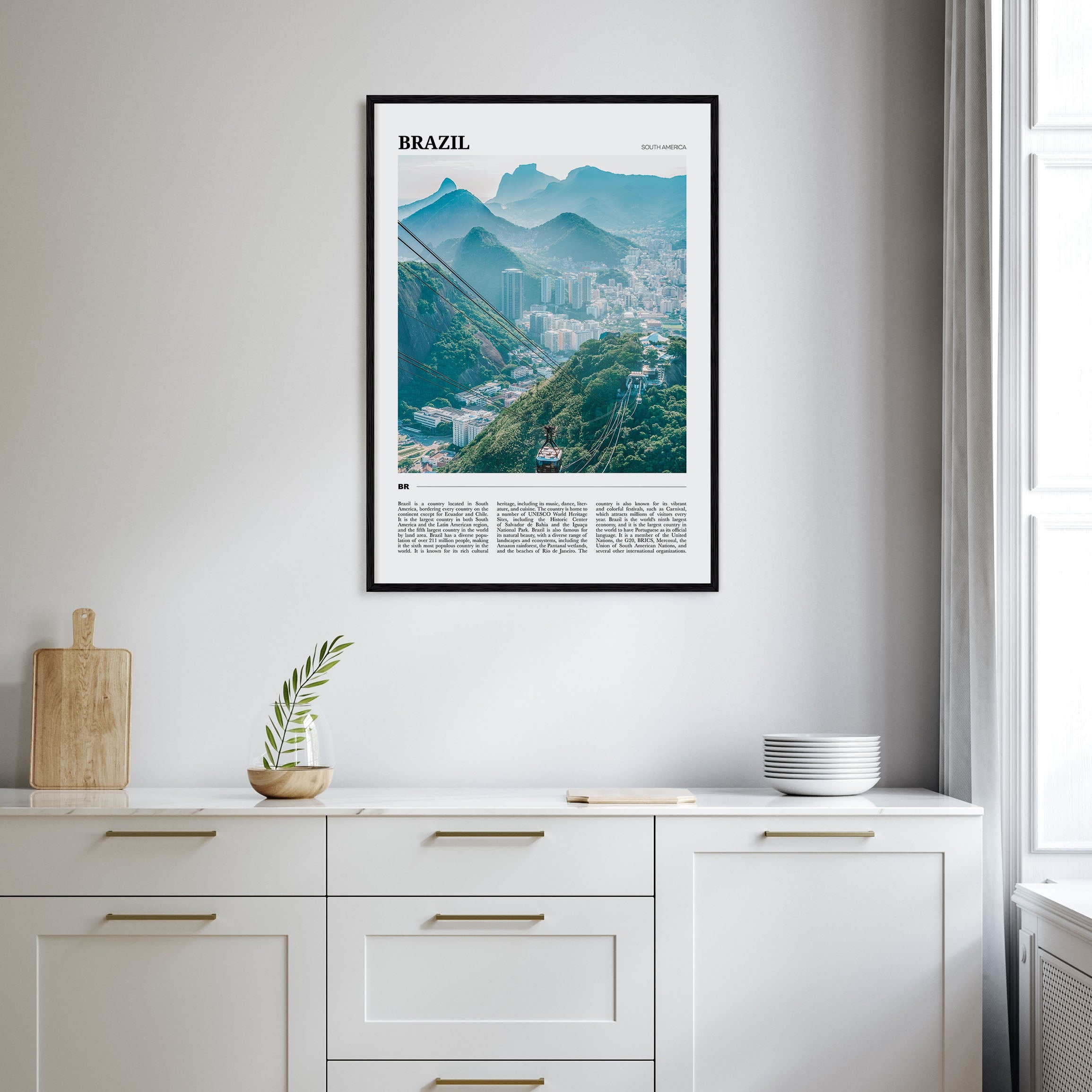Brazil Travel Color No 1 Poster