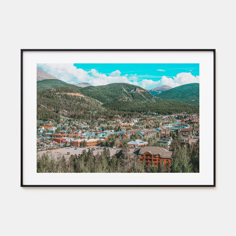 Breckenridge Landscape Color Poster