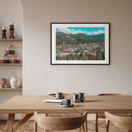 Breckenridge Landscape Color Poster