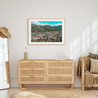 Breckenridge Landscape Color Poster