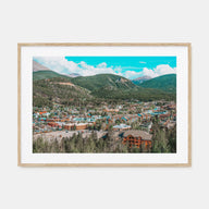 Breckenridge Landscape Color Poster