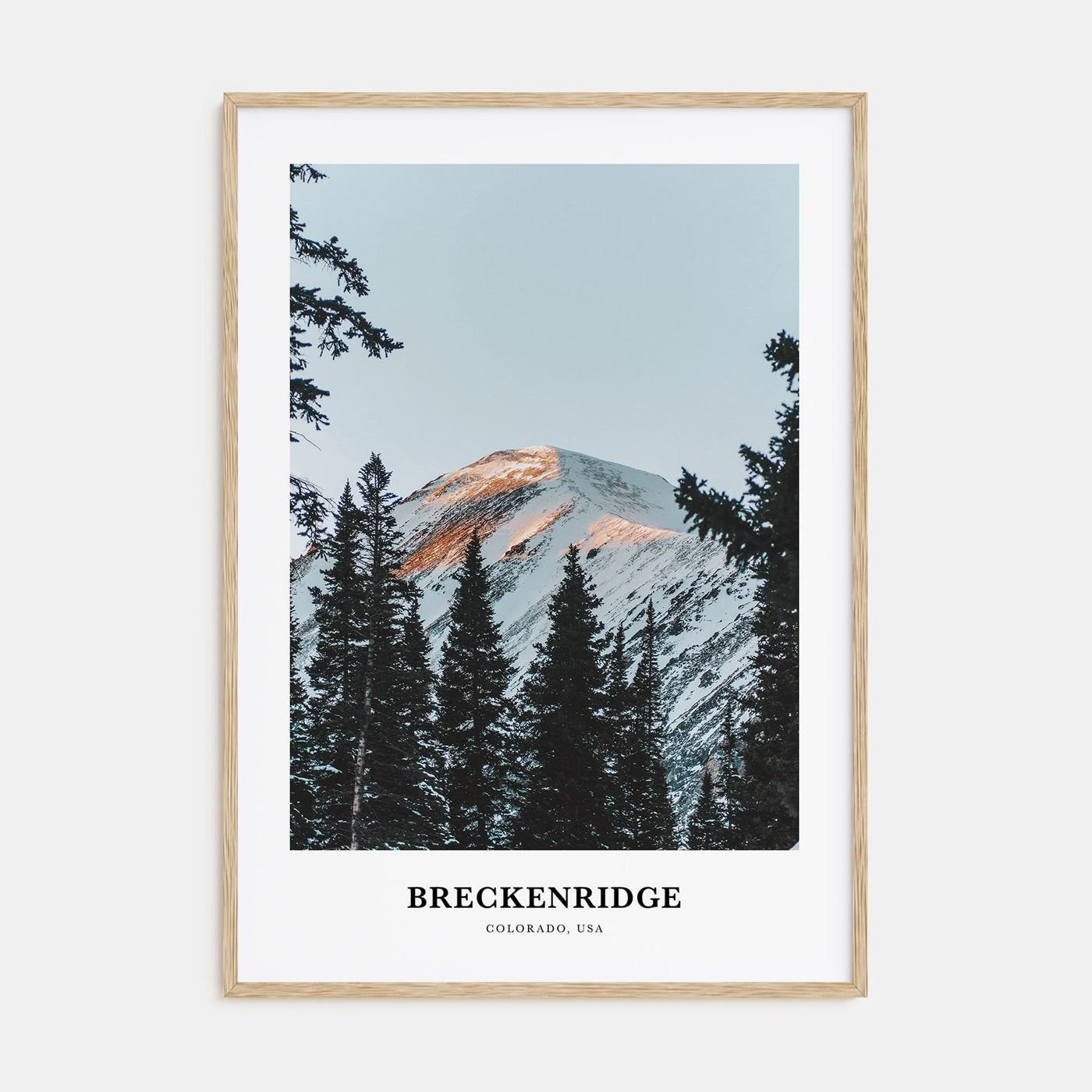 Breckenridge Portrait Color No 1 Poster