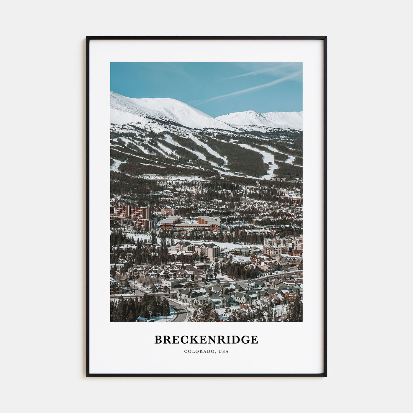 Breckenridge Portrait Color No 2 Poster