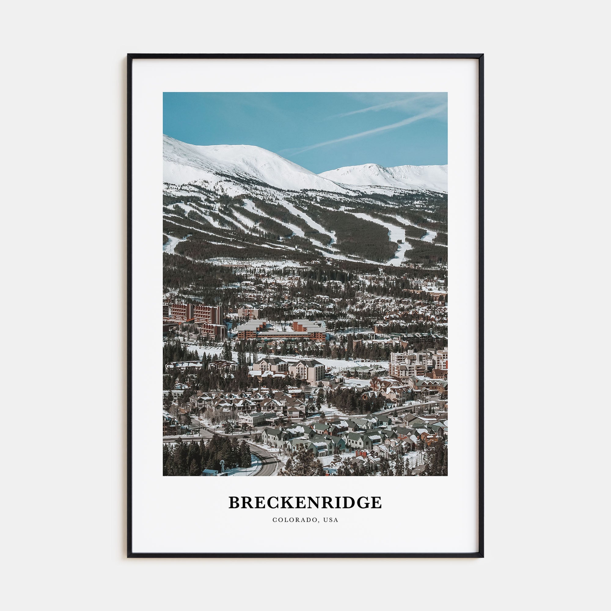 Breckenridge Portrait Color No 2 Poster