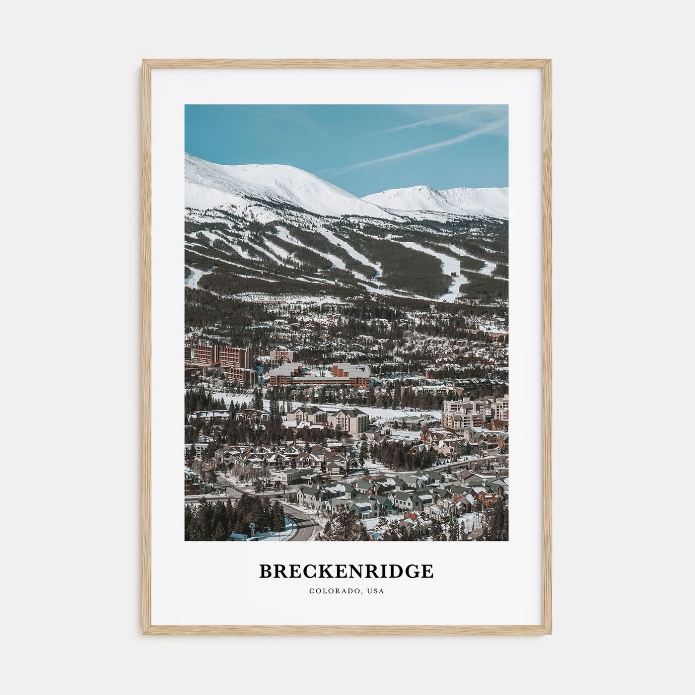 Breckenridge Portrait Color No 2 Poster