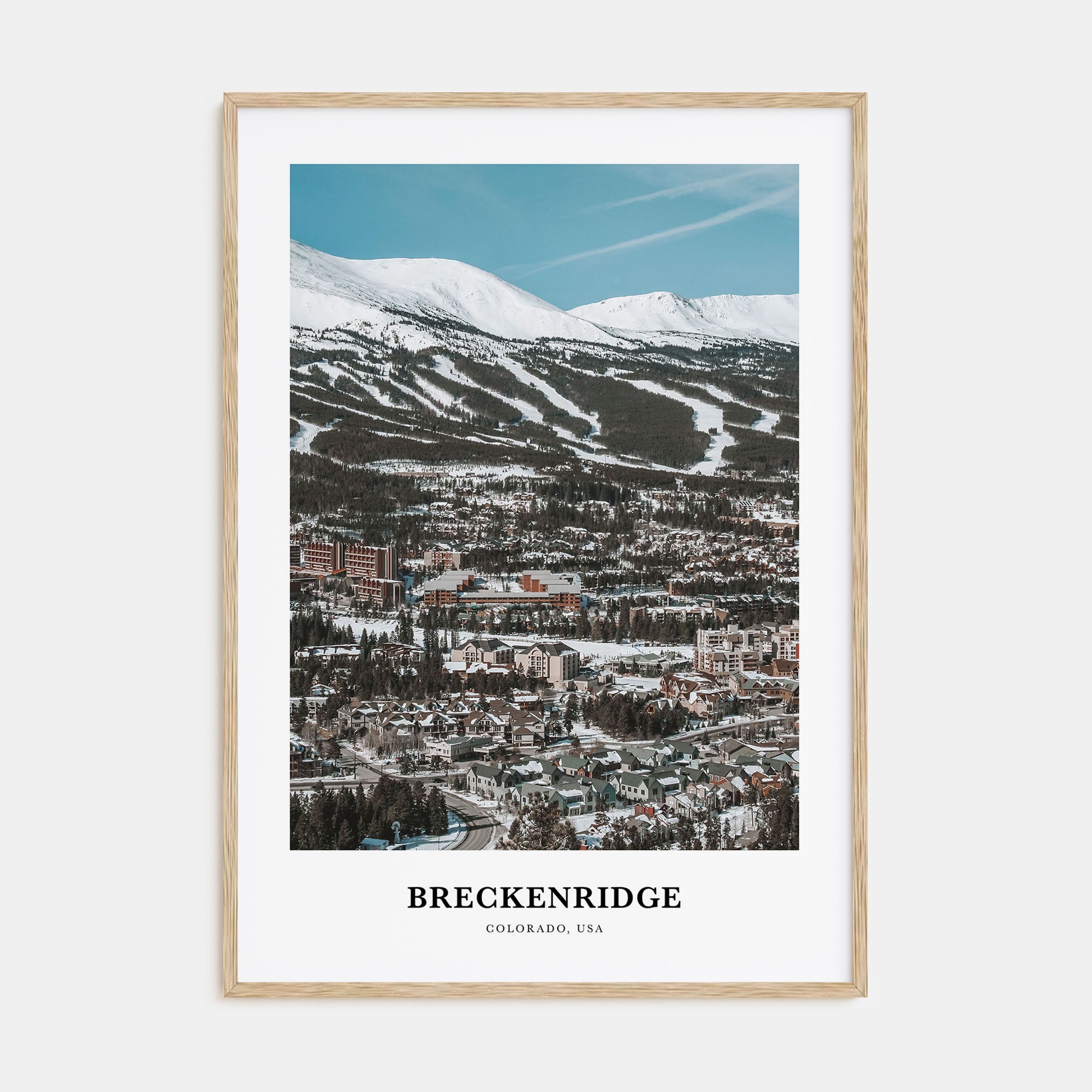 Breckenridge Portrait Color No 2 Poster