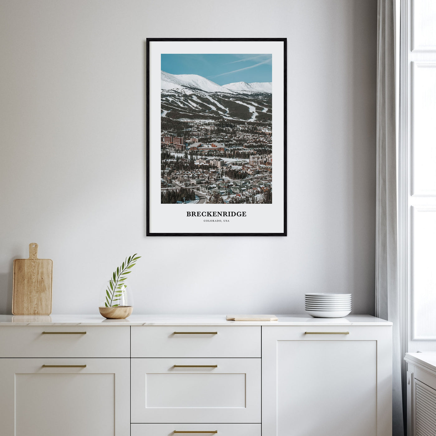 Breckenridge Portrait Color No 2 Poster