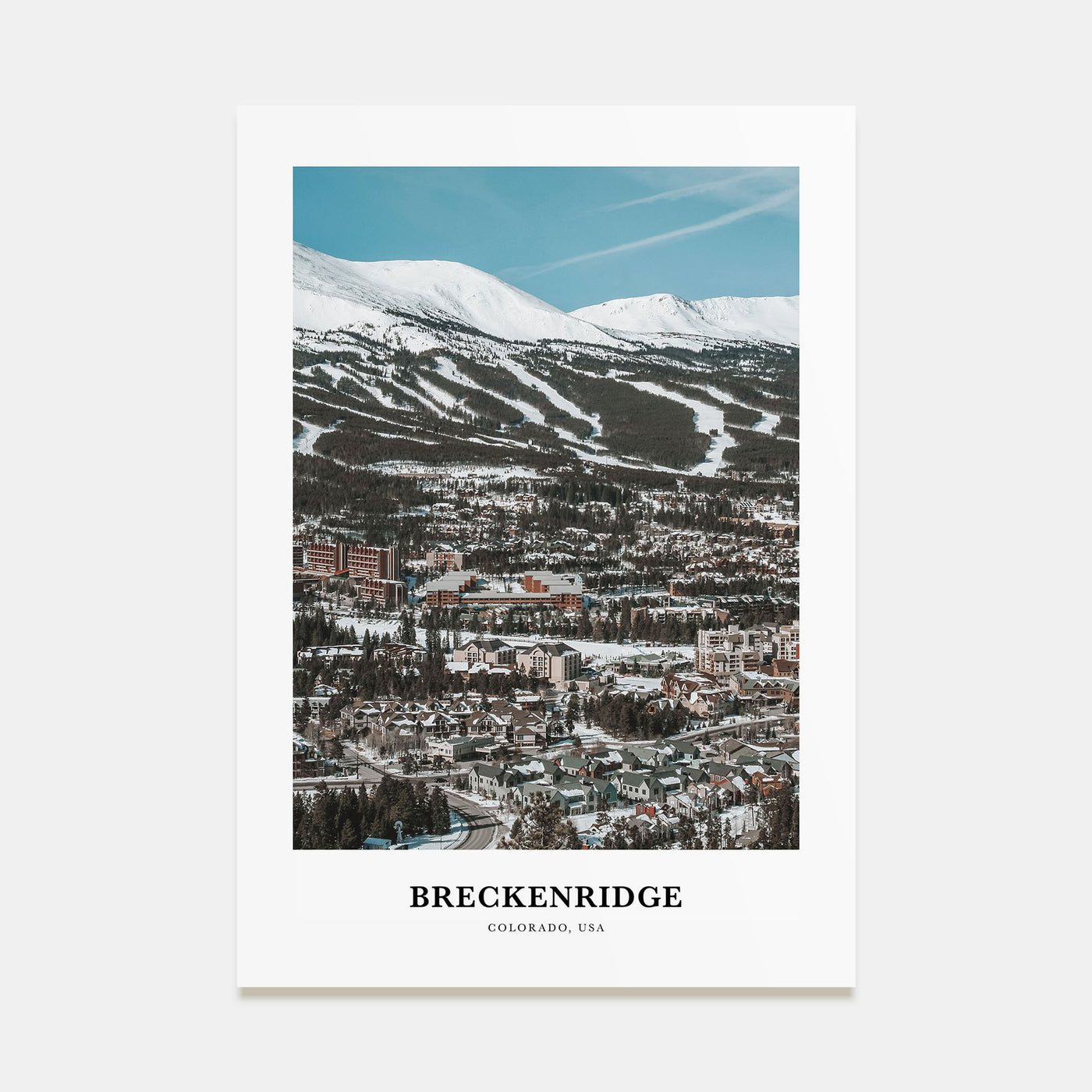 Breckenridge Portrait Color No 2 Poster