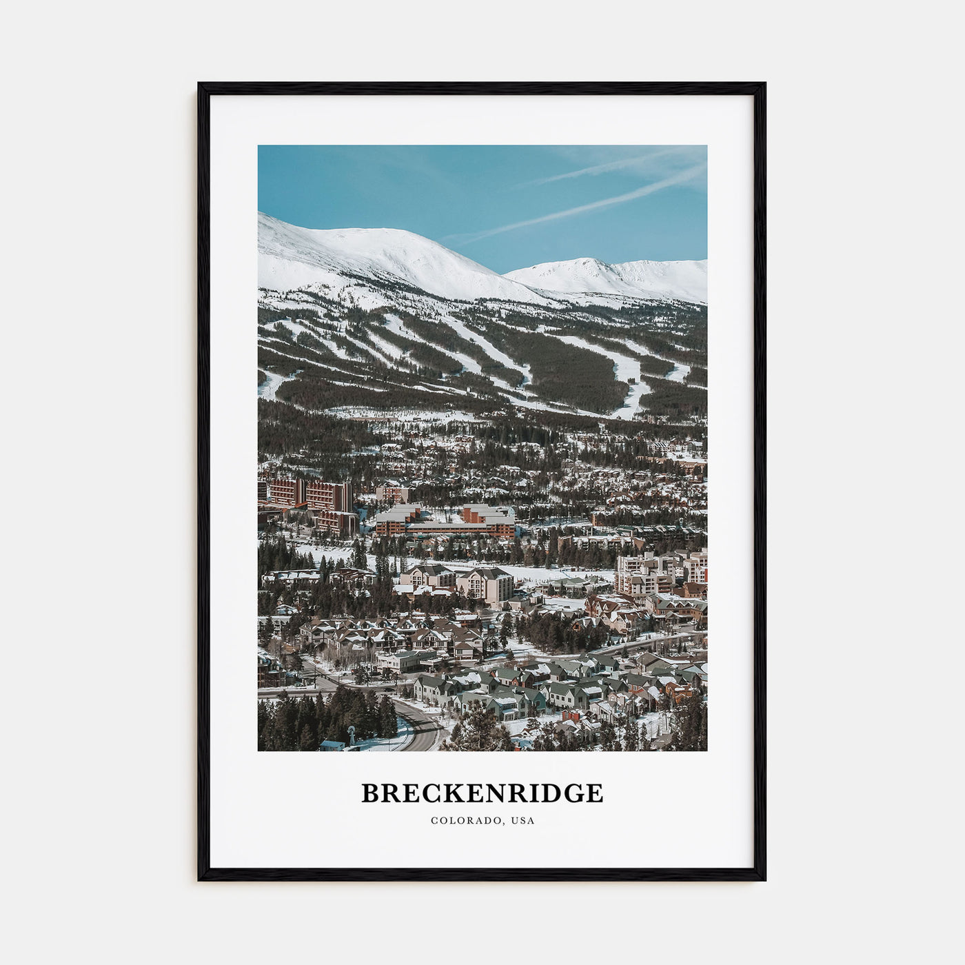 Breckenridge Portrait Color No 2 Poster