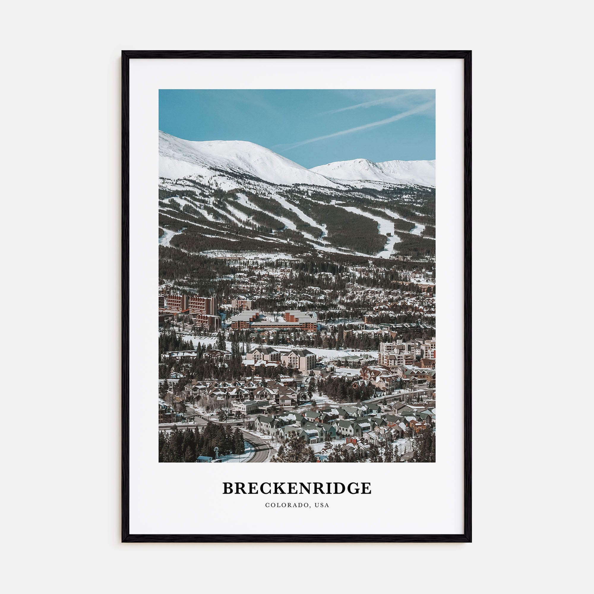 Breckenridge Portrait Color No 2 Poster
