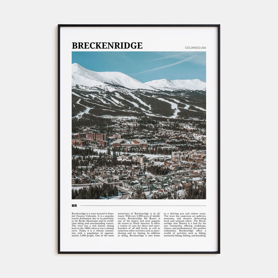 Breckenridge Travel Color No 2 Poster