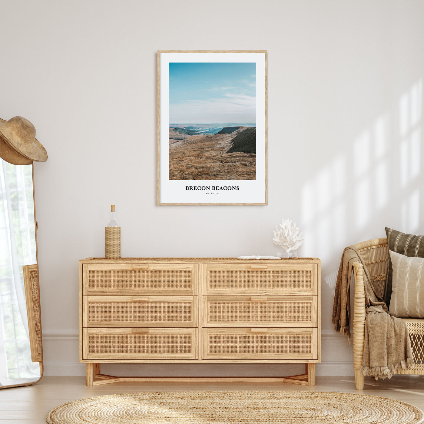 Brecon Beacons Portrait Color Poster