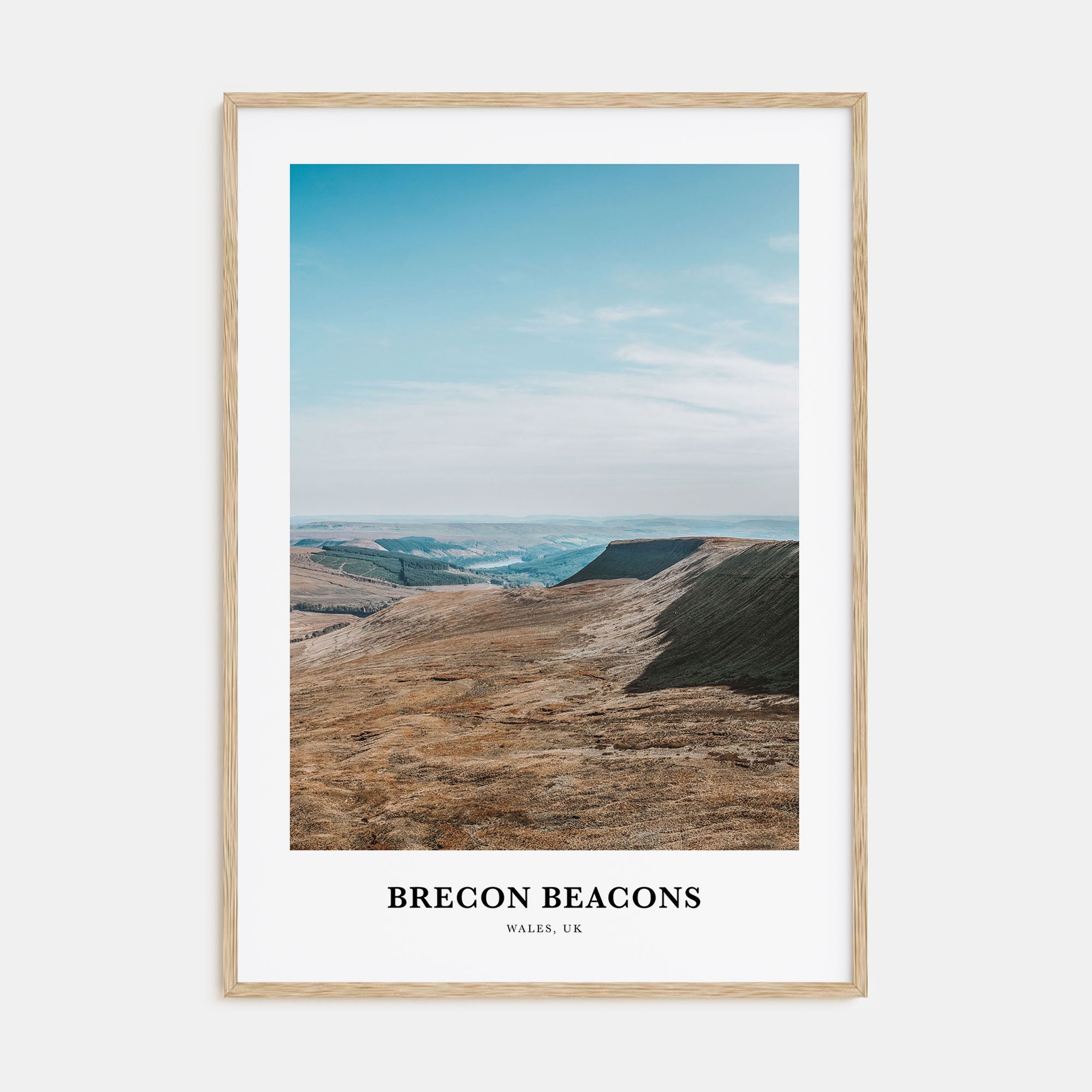 Brecon Beacons Portrait Color Poster