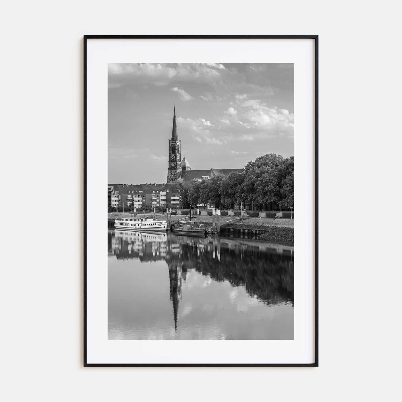 Bremen Photo B&W Poster