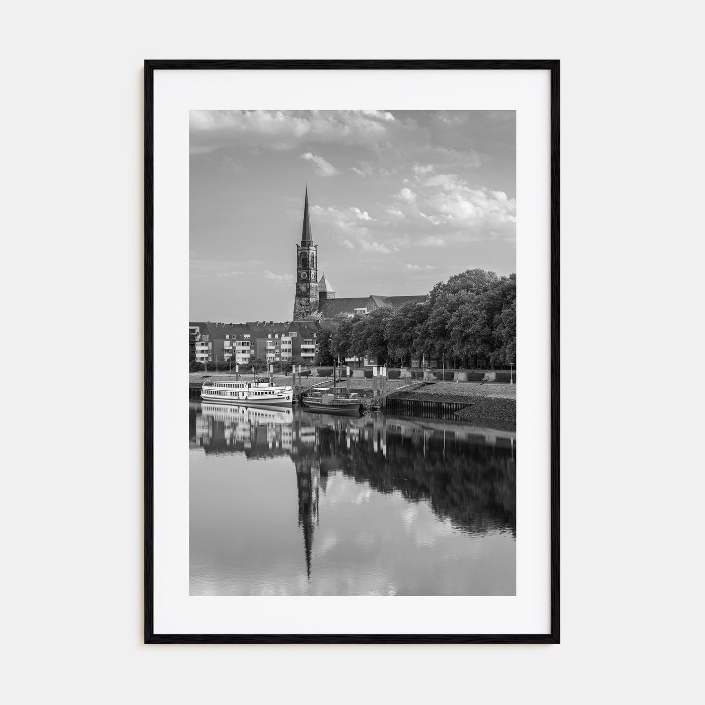Bremen Photo B&W Poster