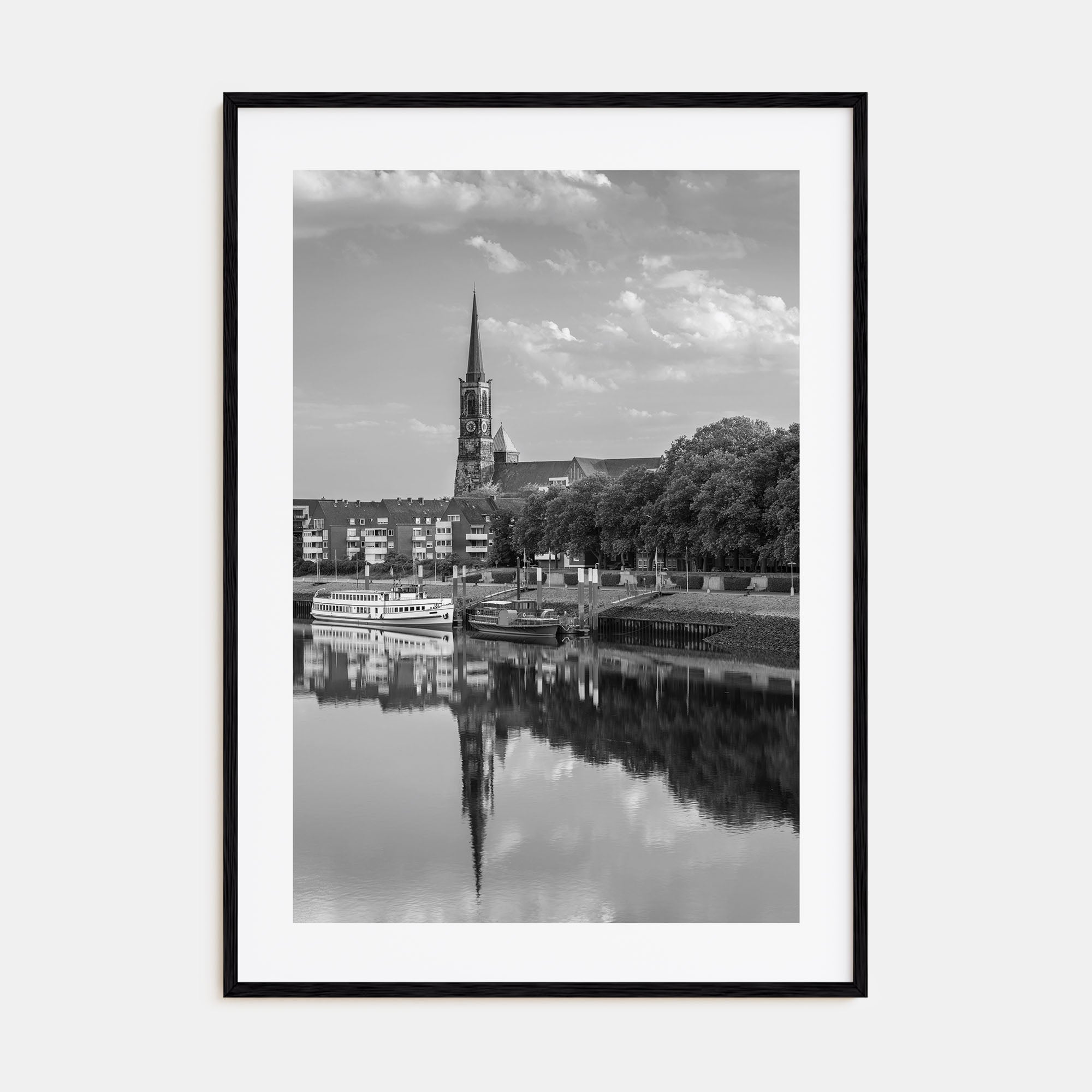 Bremen Photo B&W Poster