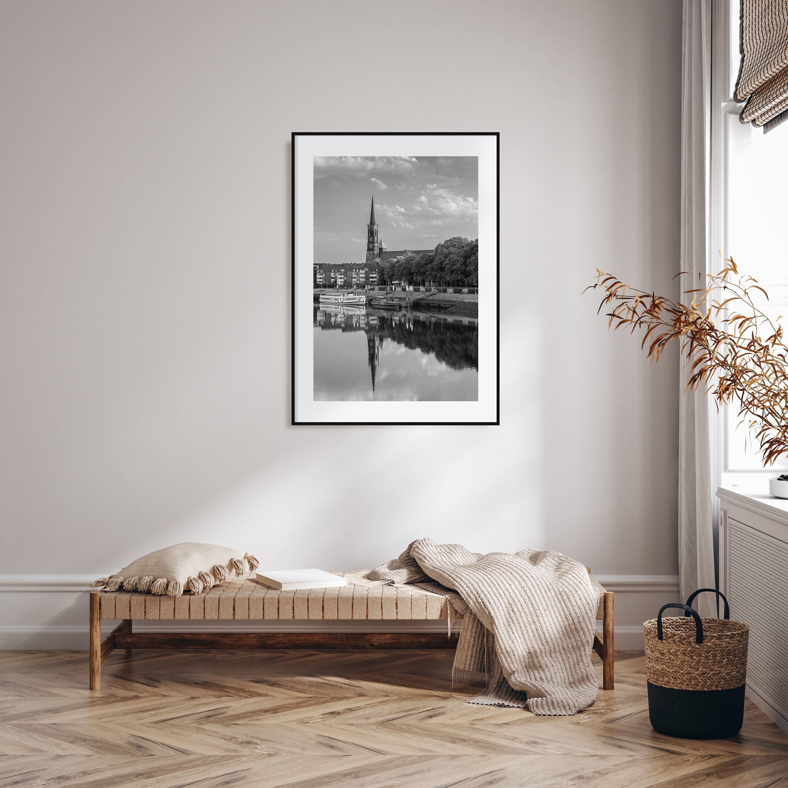 Bremen Photo B&W Poster