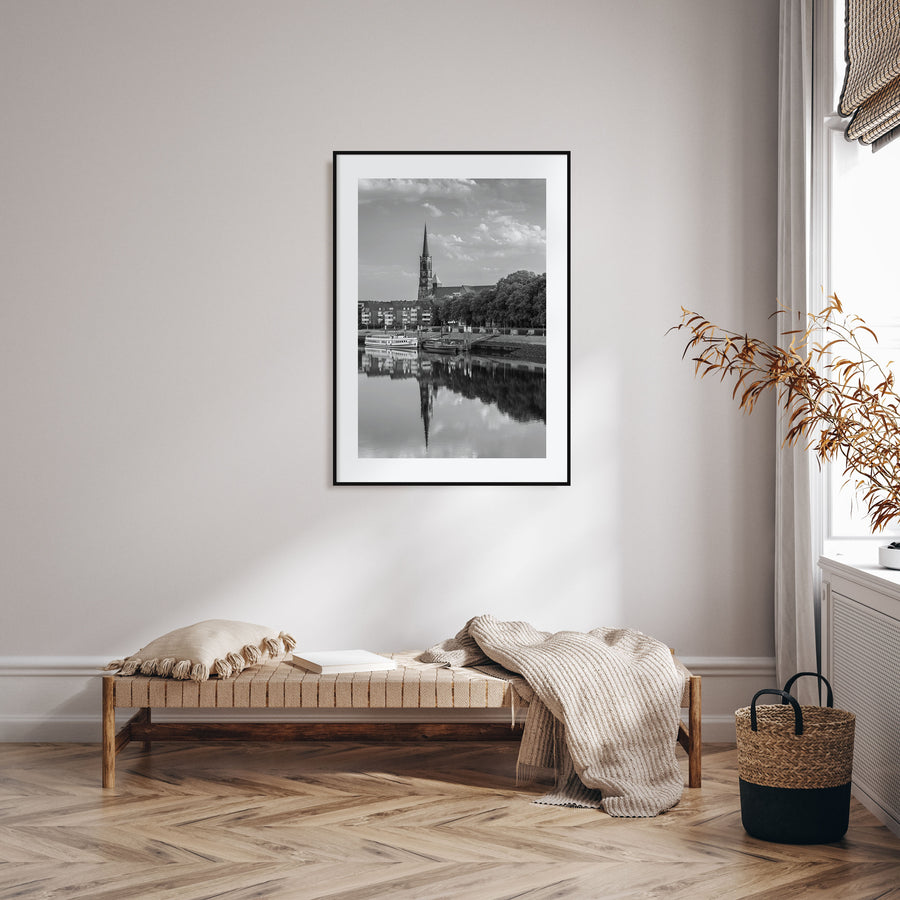 Bremen Photo B&W Poster