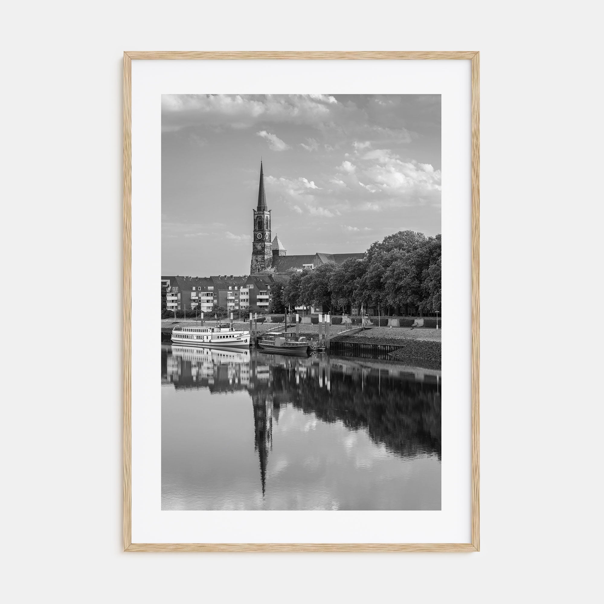 Bremen Photo B&W Poster