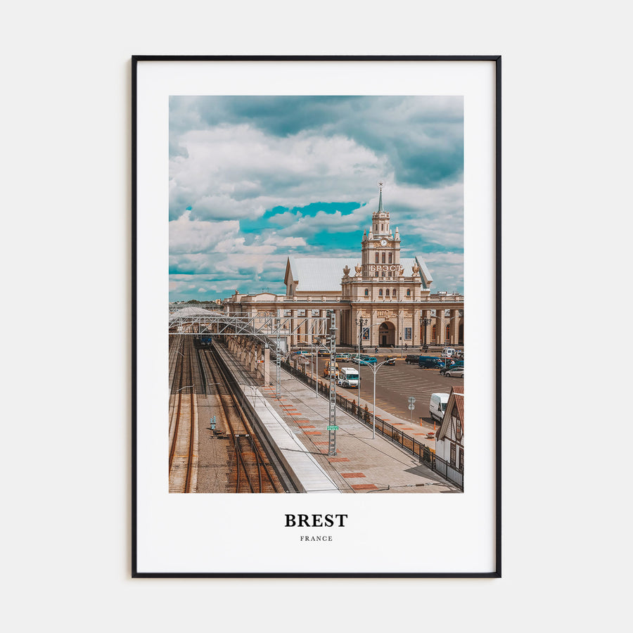 Brest Portrait Color Poster