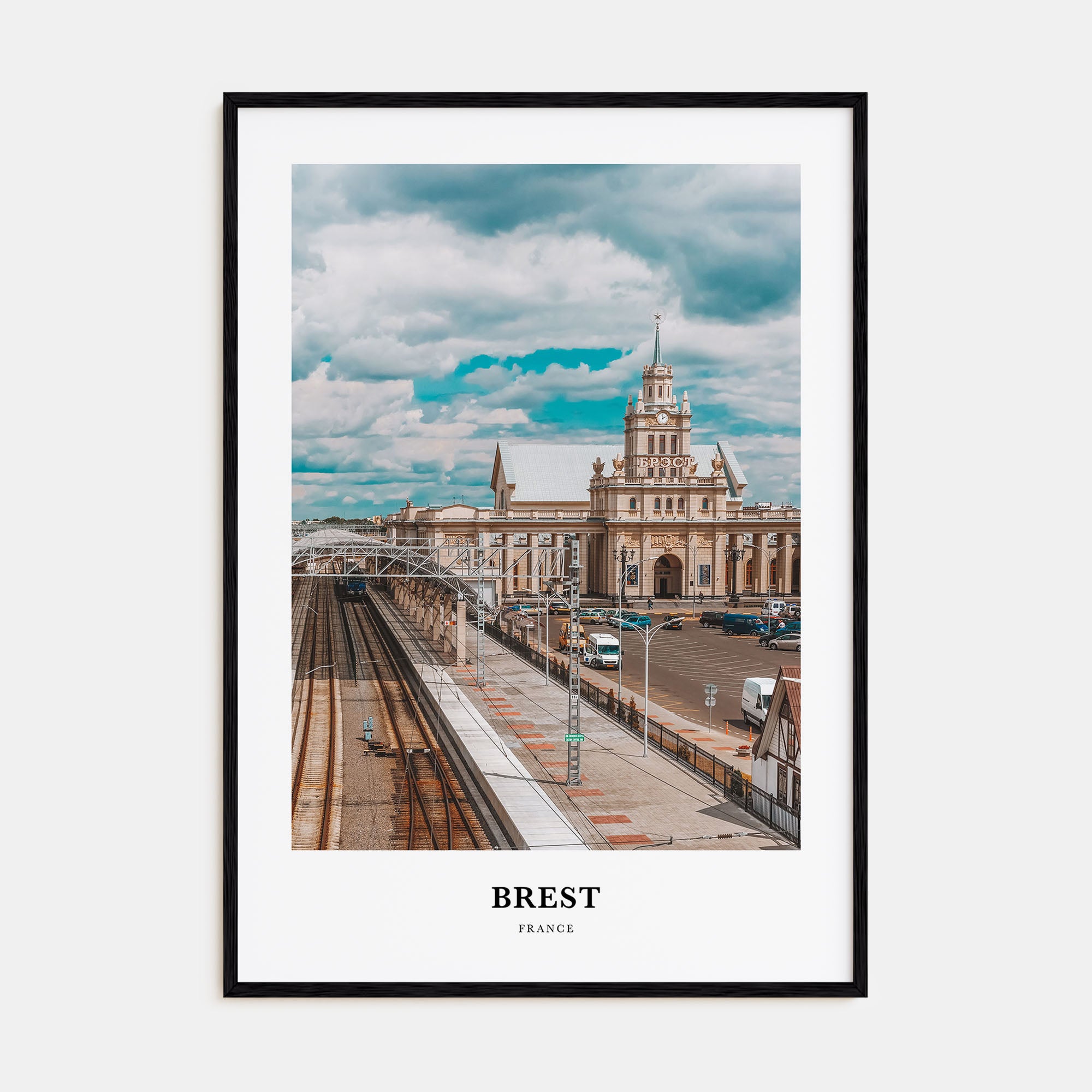 Brest Portrait Color Poster