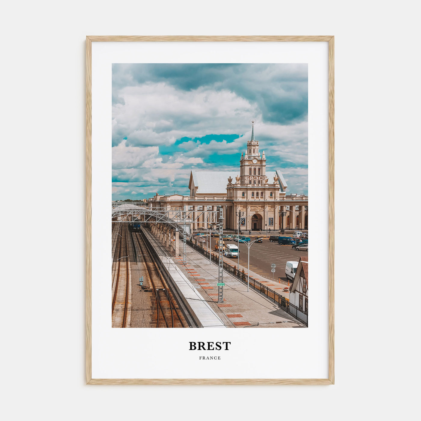 Brest Portrait Color Poster