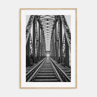 Bridge Photo B&W Poster
