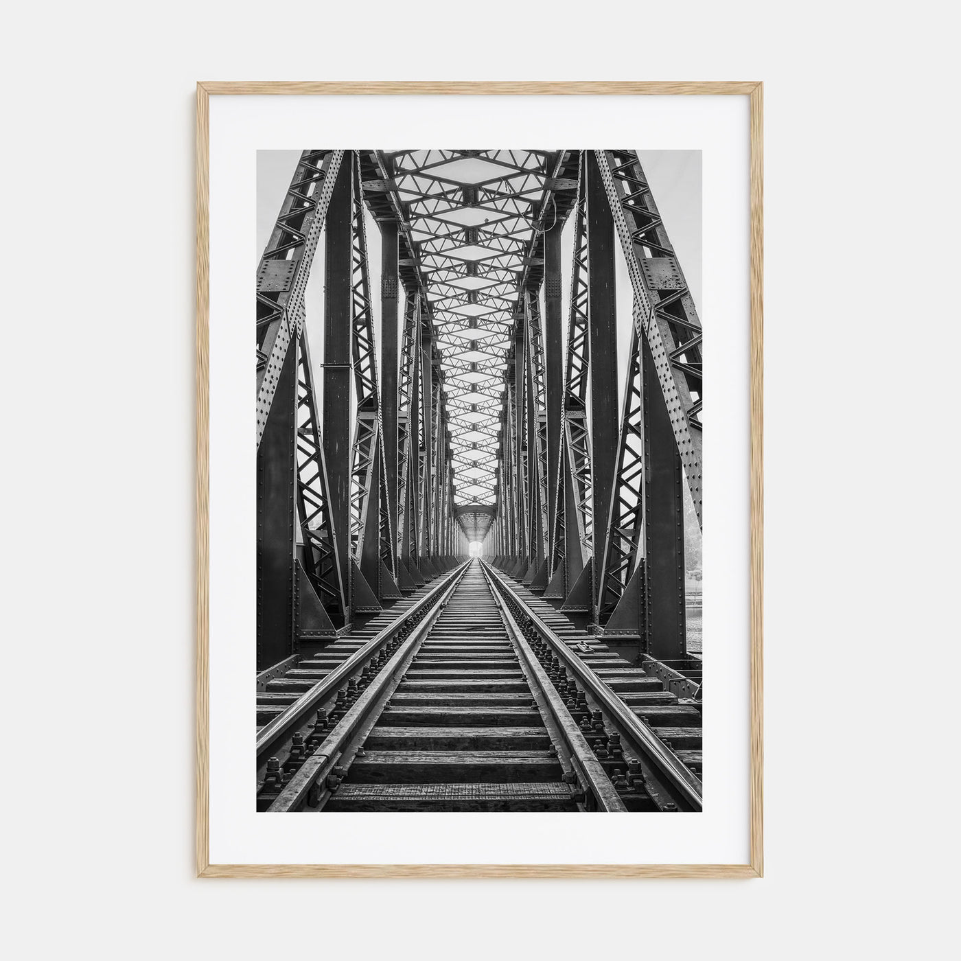 Bridge Photo B&W Poster