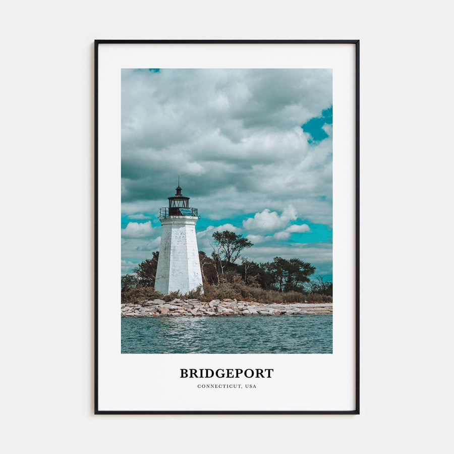 Bridgeport Portrait Color Poster