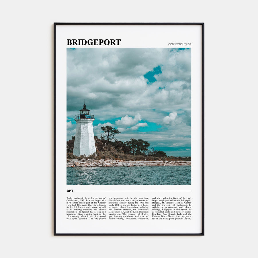 Bridgeport Travel Color Poster