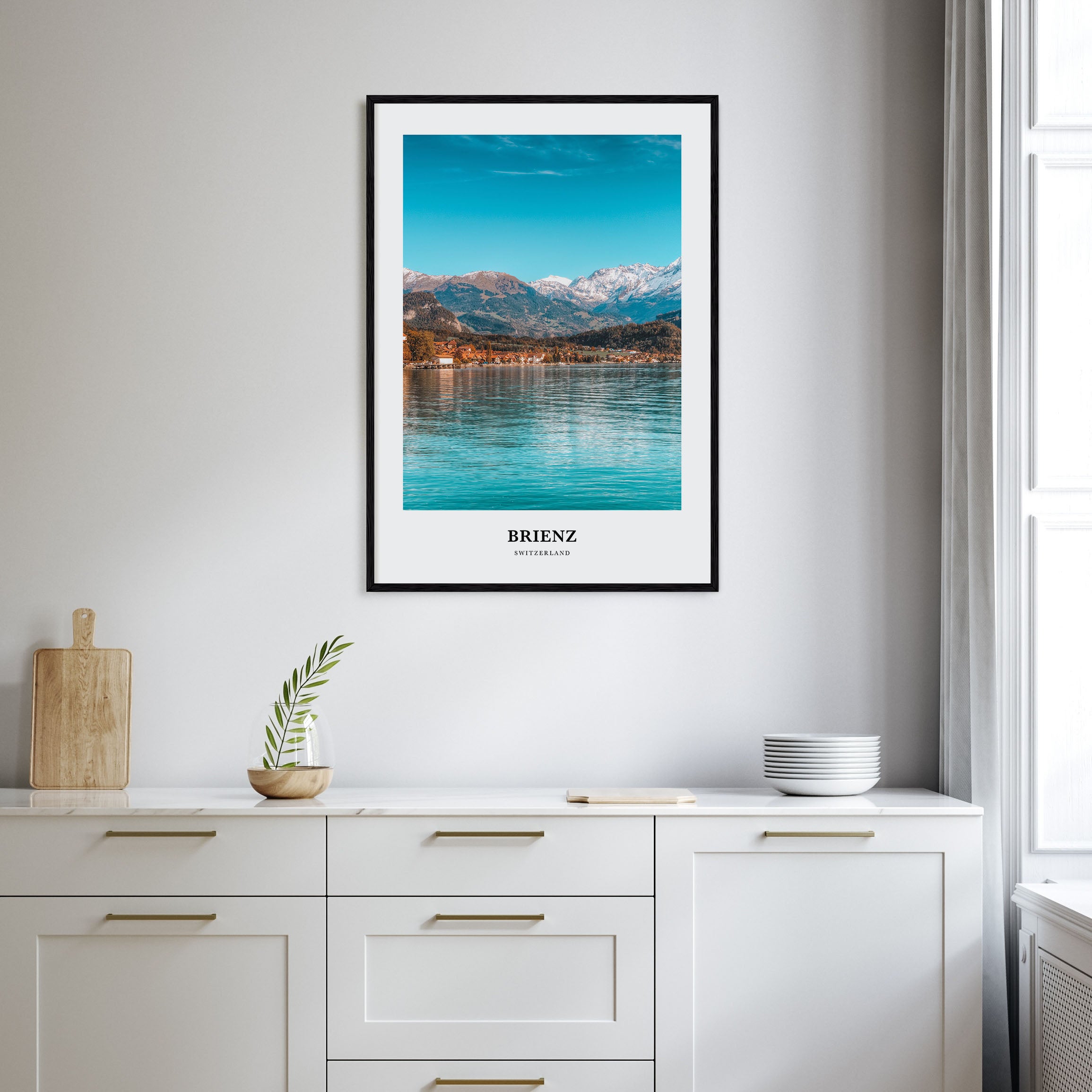 Brienz Portrait Color Poster