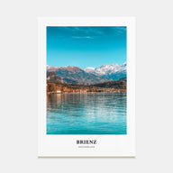 Brienz Portrait Color Poster