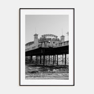 Brighton Photo B&W Poster