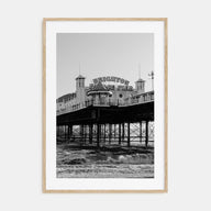 Brighton Photo B&W Poster