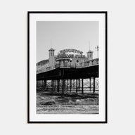 Brighton Photo B&W Poster