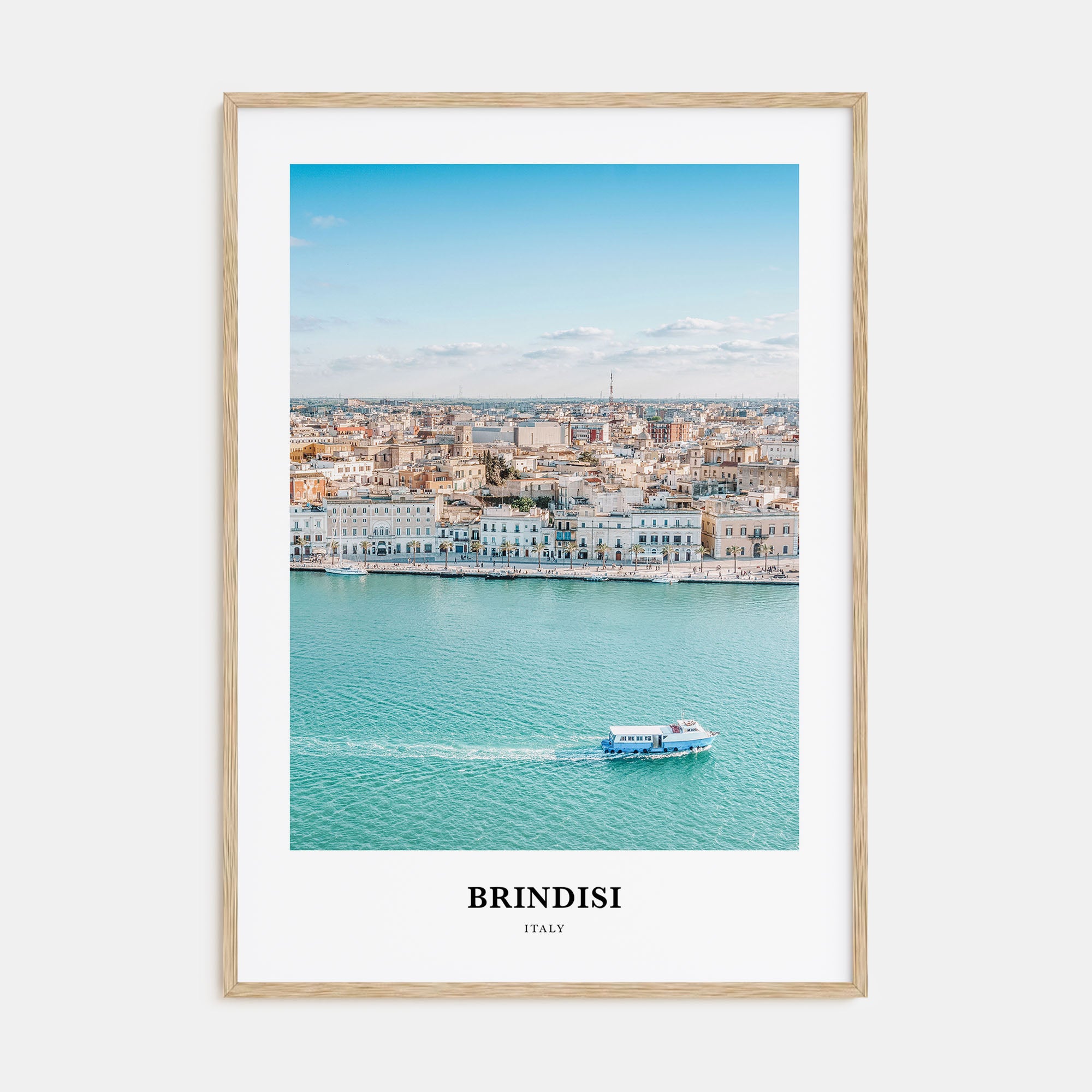 Brindisi Portrait Color Poster