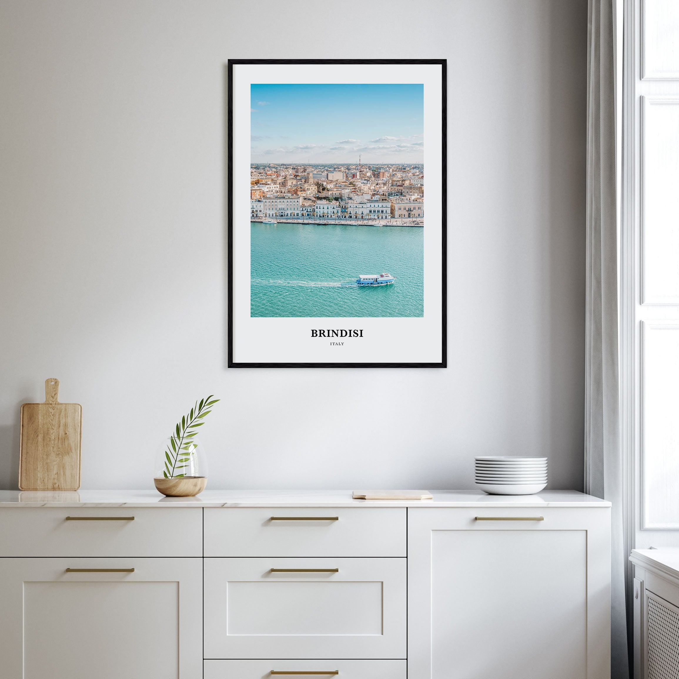 Brindisi Portrait Color Poster