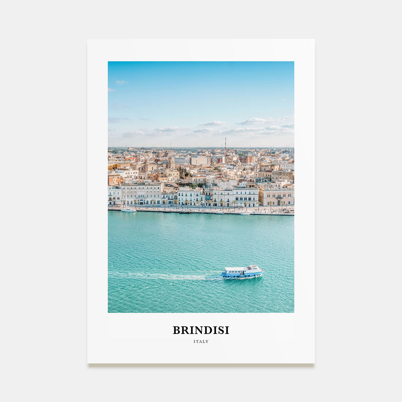 Brindisi Portrait Color Poster