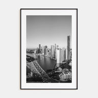Brisbane Photo B&W No 1 Poster