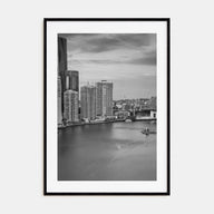 Brisbane Photo B&W No 2 Poster