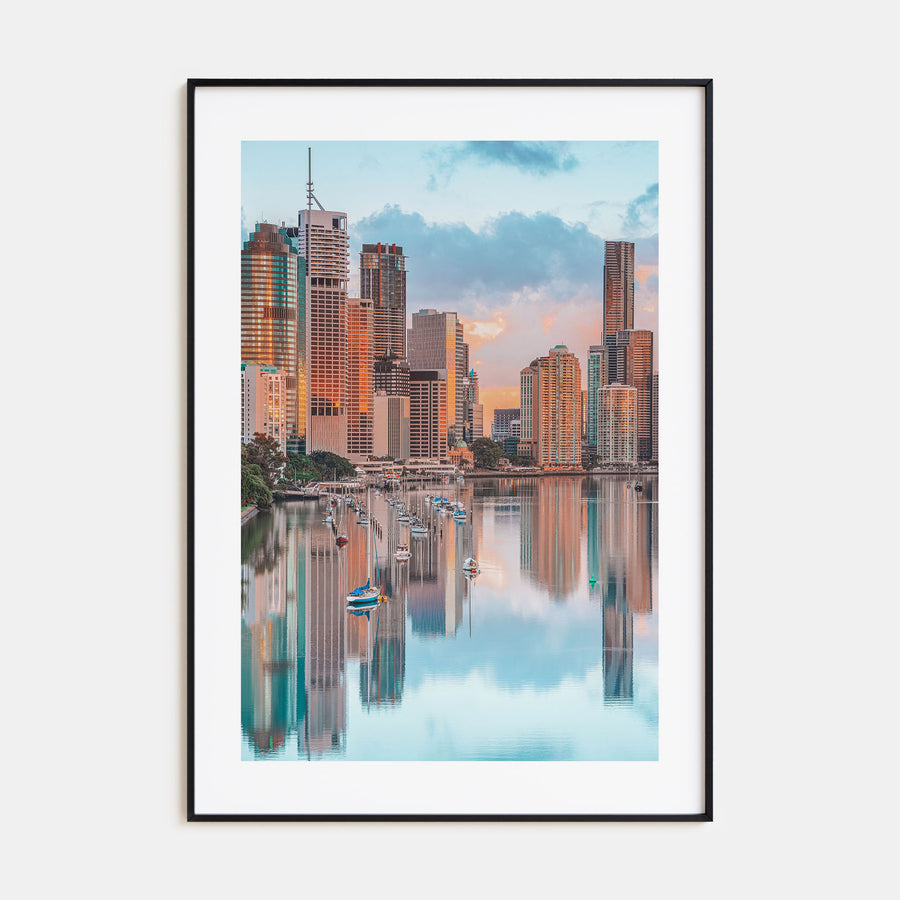 Brisbane Photo Color Poster