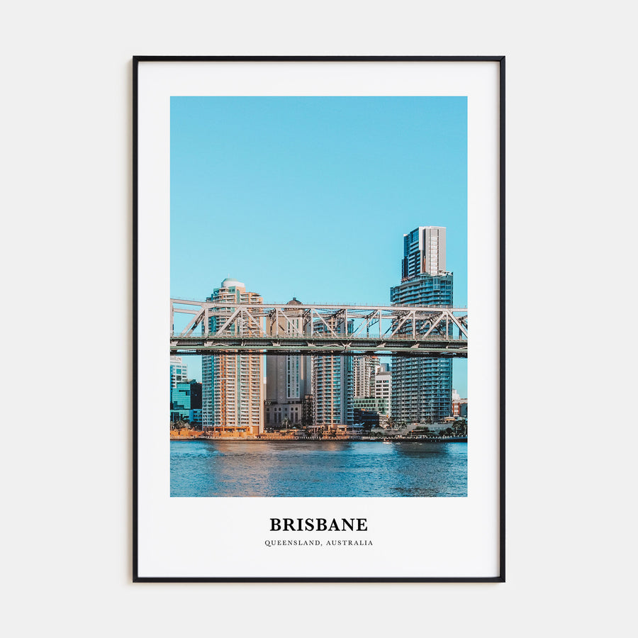 Brisbane Portrait Color Poster