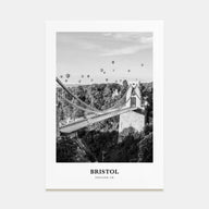 Bristol Portrait B&W No 1 Poster