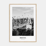 Bristol Portrait B&W No 1 Poster